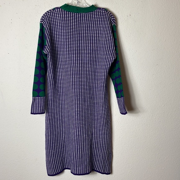 Vintage sweater dress can’t read name Sweet…so unusual in design X-LARGE - Picture 8 of 8